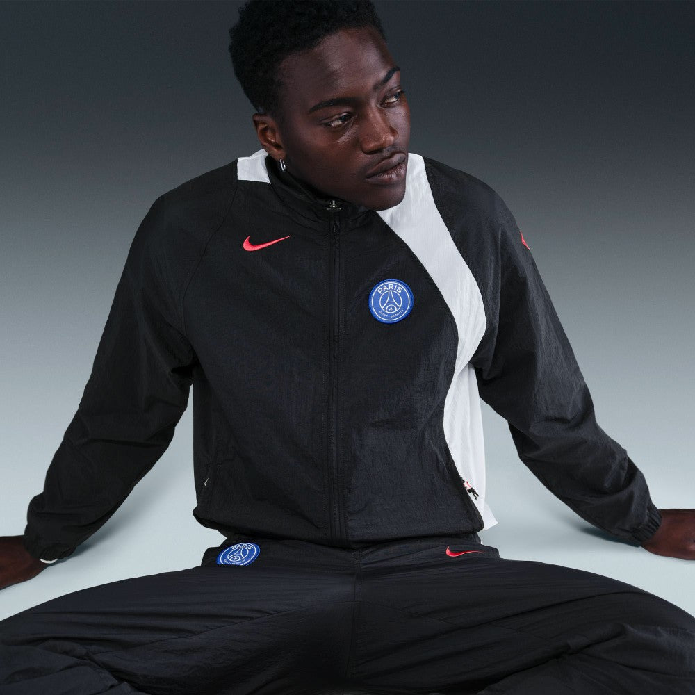 Paris Saint-Germain 2025/26 T90 Repel Track Jacket - Black outlet
