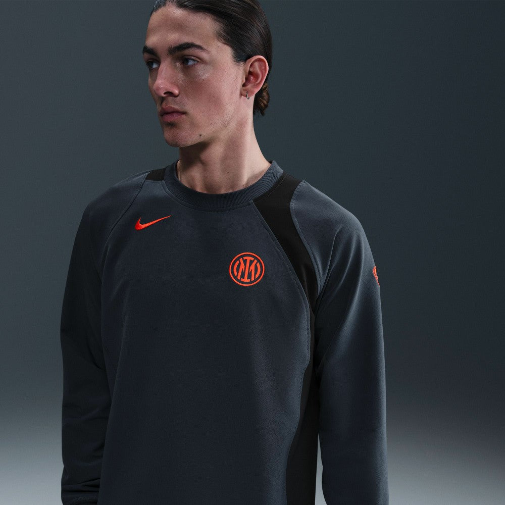 Inter Milan Third T90 Pullover Sweatshirt - Blue on sale