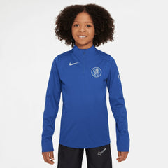 Chelsea Youth 2025/26 Strike Drill Quarter-Zip Dri-FIT Long Sleeve Top - Blue outlet