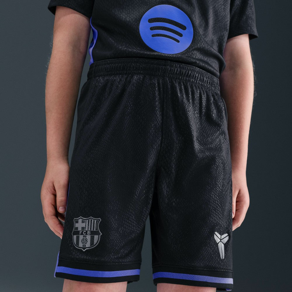 Barcelona Youth 2025/26 Dri-FIT Stadium Shorts - Black online