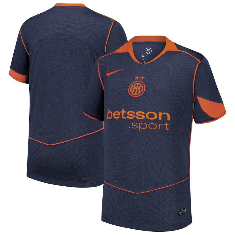 Inter Milan Youth 2025/26 Third Replica Jersey - Blue cheap
