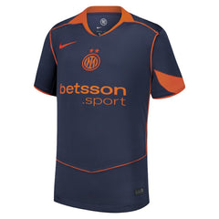 Inter Milan Youth 2025/26 Third Replica Jersey - Blue cheap