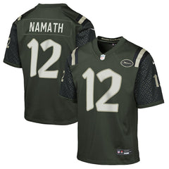 Joe Namath New York Jets Youth 2025 Rivalries Collection Retired Player Game Jersey - Gotham Green online