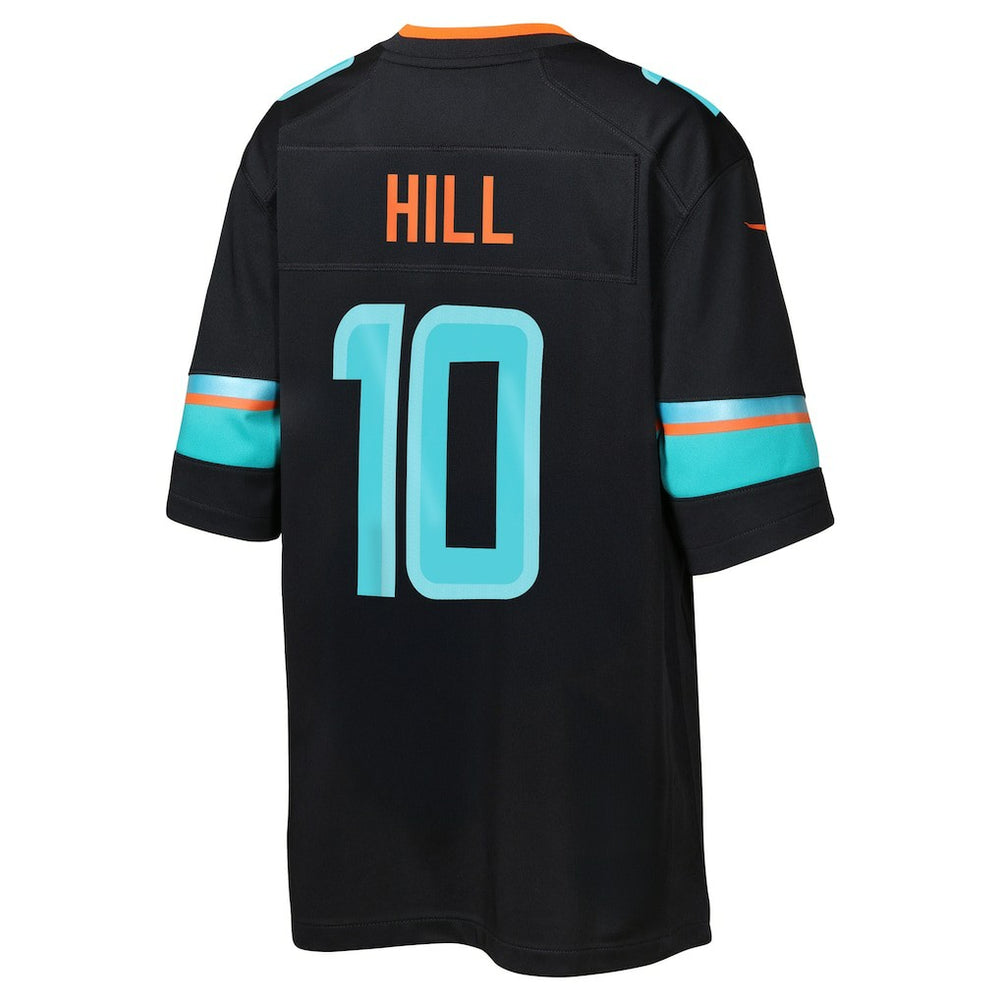 Tyreek Hill Miami Dolphins Youth 2025 Rivalries Collection Game Jersey - Pitch Blue discount
