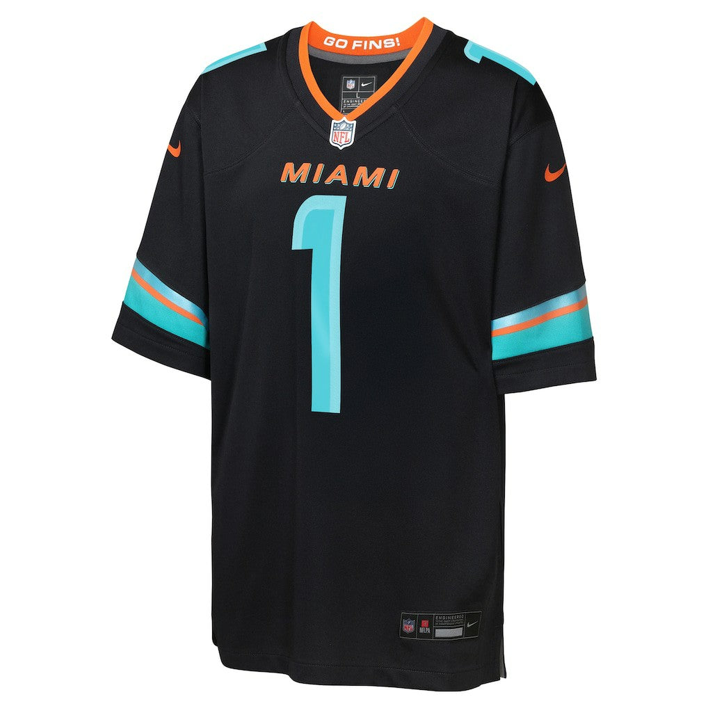 Tua Tagovailoa Miami Dolphins Youth 2025 Rivalries Collection Game Jersey - Pitch Blue online