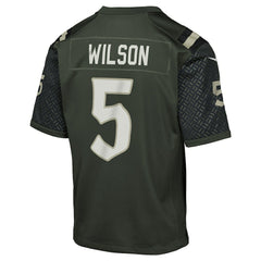 Garrett Wilson New York Jets Youth 2025 Rivalries Collection Game Jersey - Gotham Green for sale