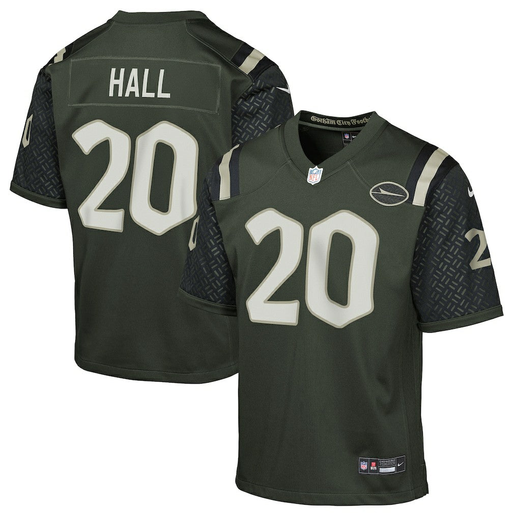 Breece Hall New York Jets Youth 2025 Rivalries Collection Game Jersey - Gotham Green online