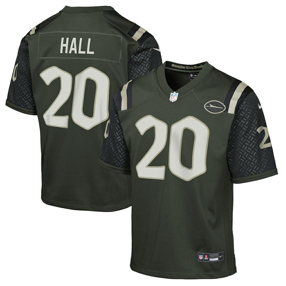 Breece Hall New York Jets Youth 2025 Rivalries Collection Game Jersey - Gotham Green online