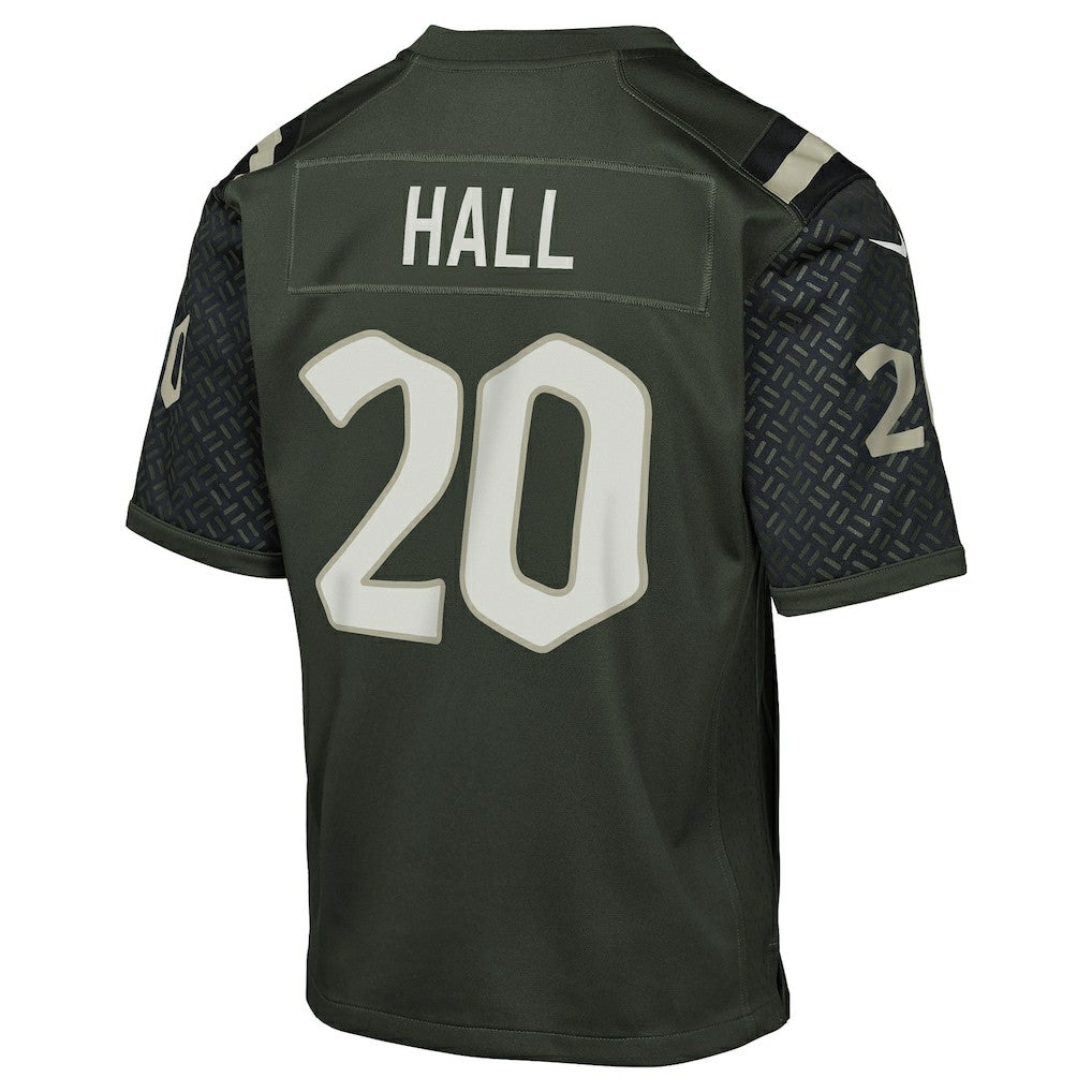 Breece Hall New York Jets Youth 2025 Rivalries Collection Game Jersey - Gotham Green online