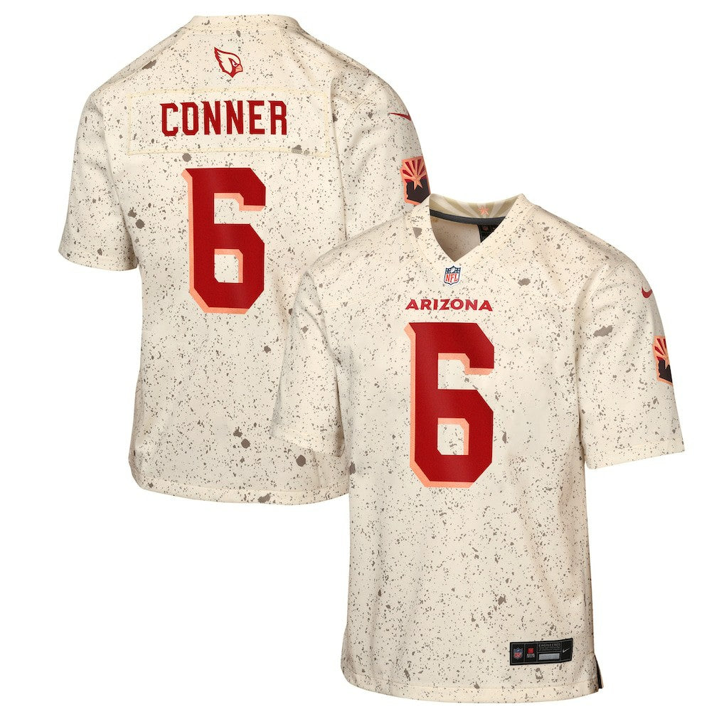 James Conner Arizona Cardinals Youth 2025 Rivalries Collection Game Jersey - Natural for sale