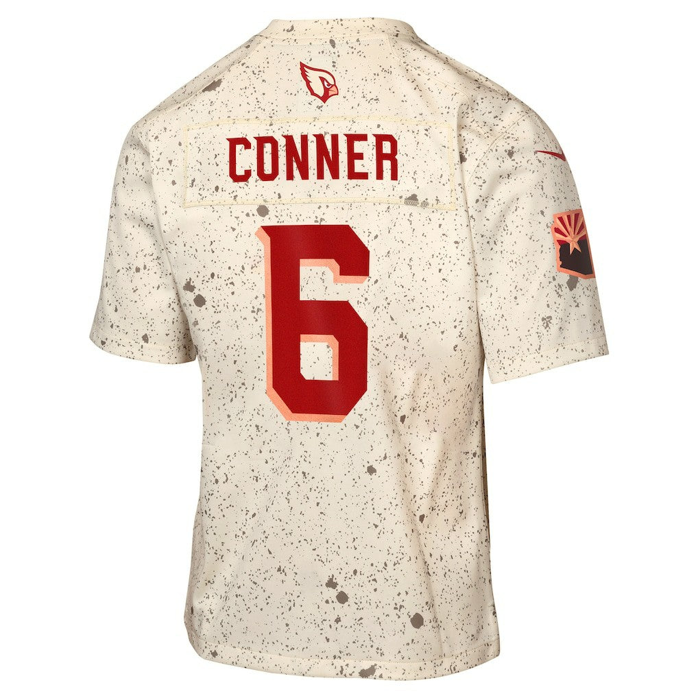 James Conner Arizona Cardinals Youth 2025 Rivalries Collection Game Jersey - Natural for sale