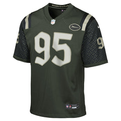 Quinnen Williams New York Jets Youth 2025 Rivalries Collection Game Jersey - Gotham Green for sale