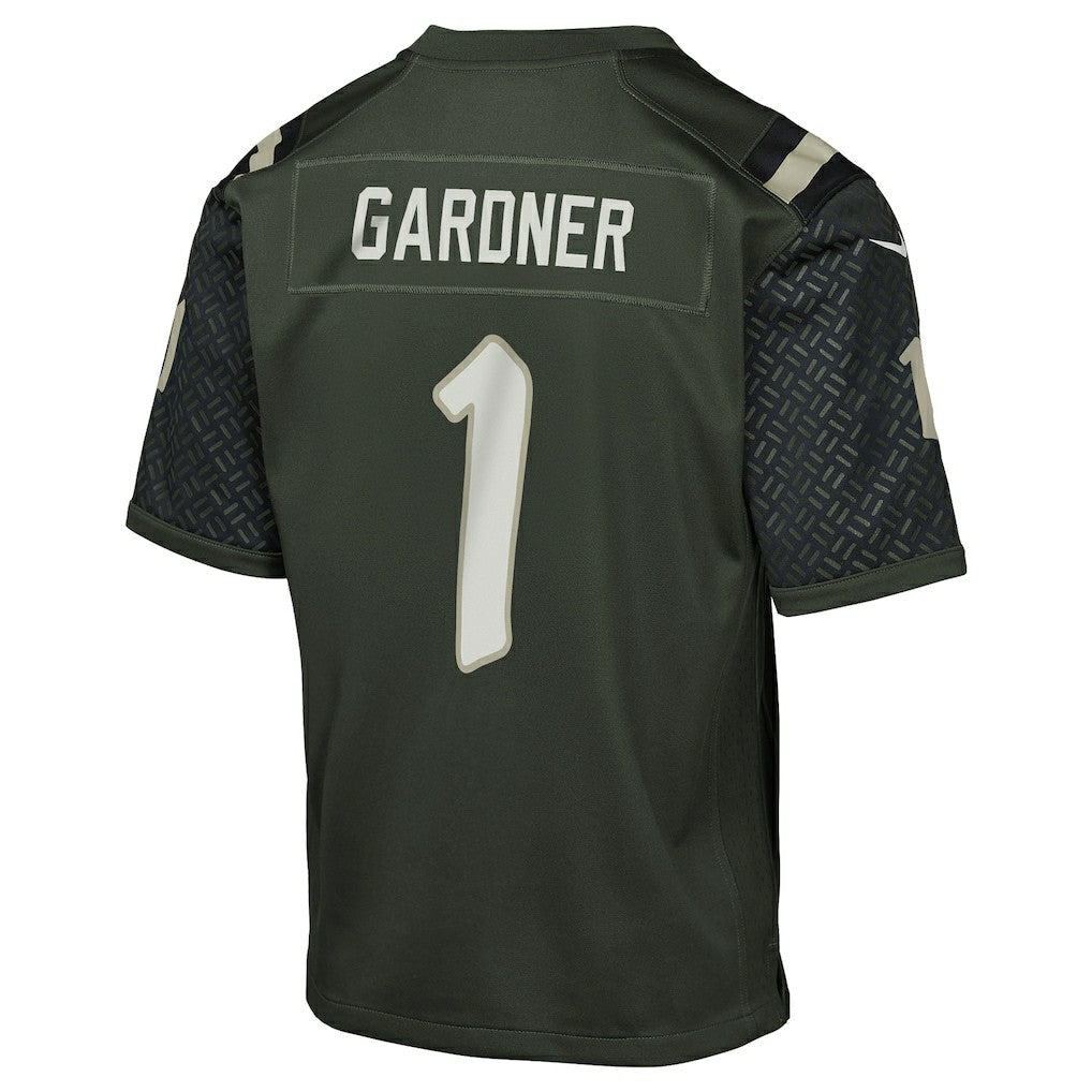 Ahmad Sauce Gardner New York Jets Youth 2025 Rivalries Collection Game Jersey - Gotham Green outlet