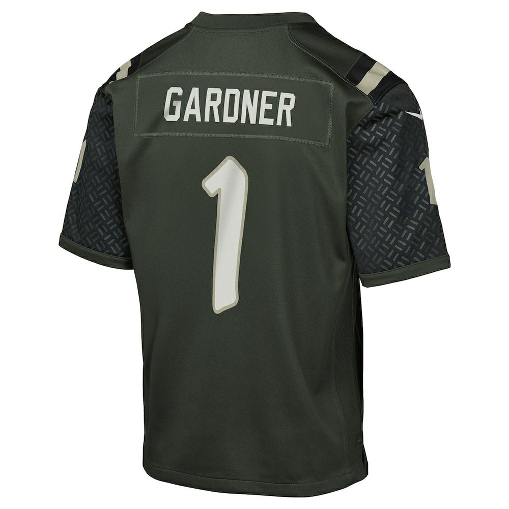 Ahmad Sauce Gardner New York Jets Youth 2025 Rivalries Collection Game Jersey - Gotham Green outlet