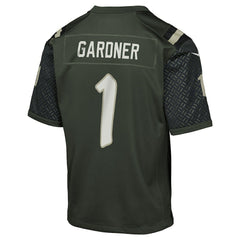 Ahmad Sauce Gardner New York Jets Youth 2025 Rivalries Collection Game Jersey - Gotham Green outlet