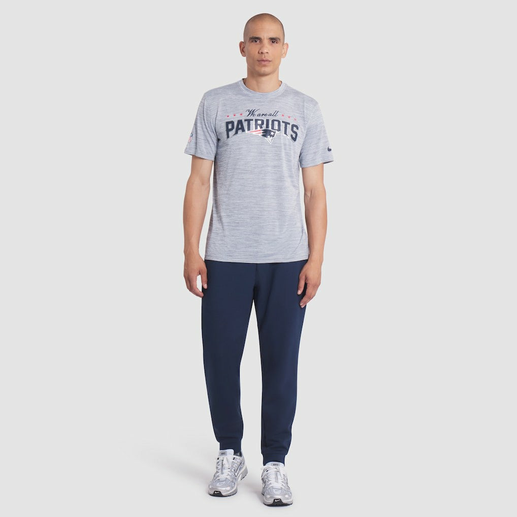New England Patriots 2025 Rivalries Collection Sideline Velocity Dri-FIT T-Shirt - Silver outlet