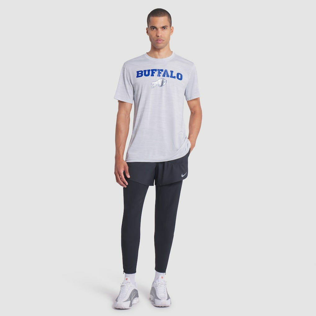 Buffalo Bills 2025 Rivalries Collection Sideline Velocity Dri-FIT T-Shirt - White discount