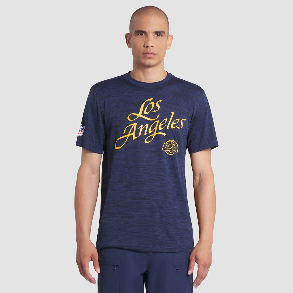 Los Angeles Rams 2025 Rivalries Collection Sideline Velocity Dri-FIT T-Shirt - Midnight Blue online
