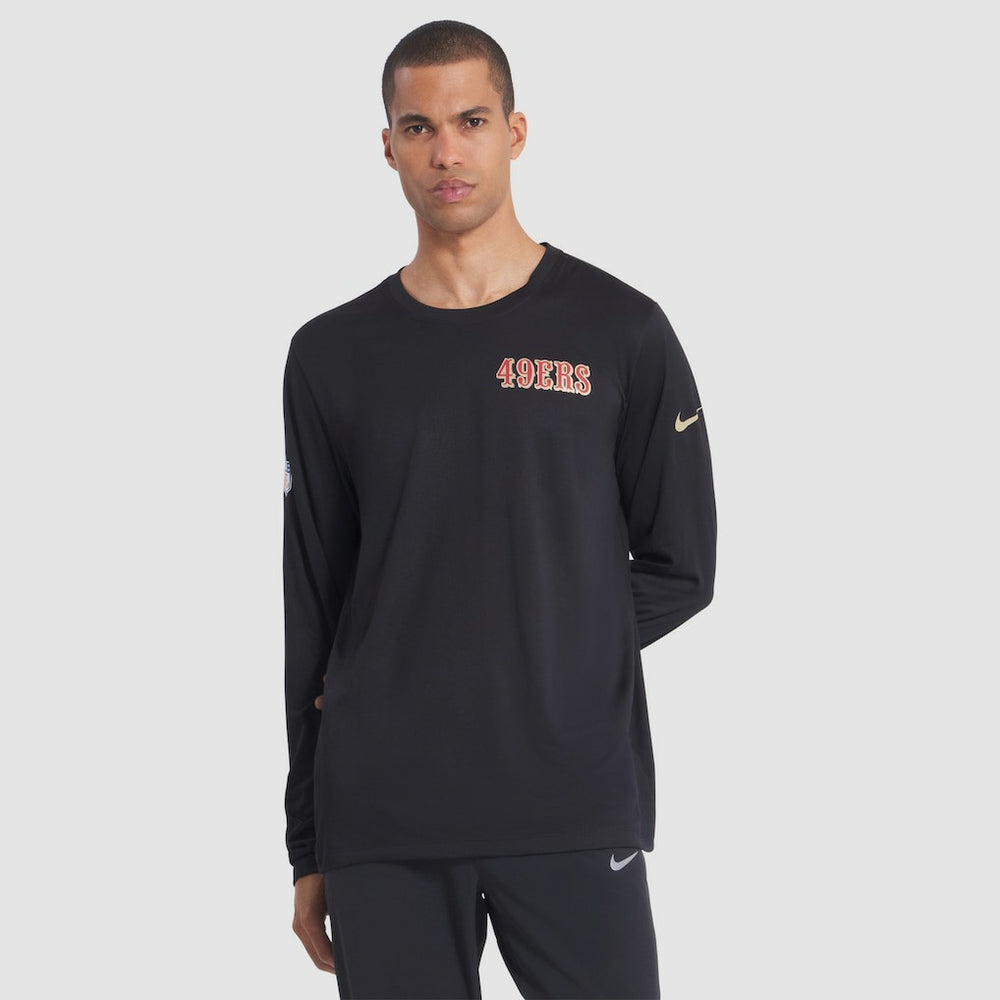 San Francisco 49ers 2025 Rivalries Collection Sideline Legend Dri-FIT Long Sleeve T-Shirt - Black online