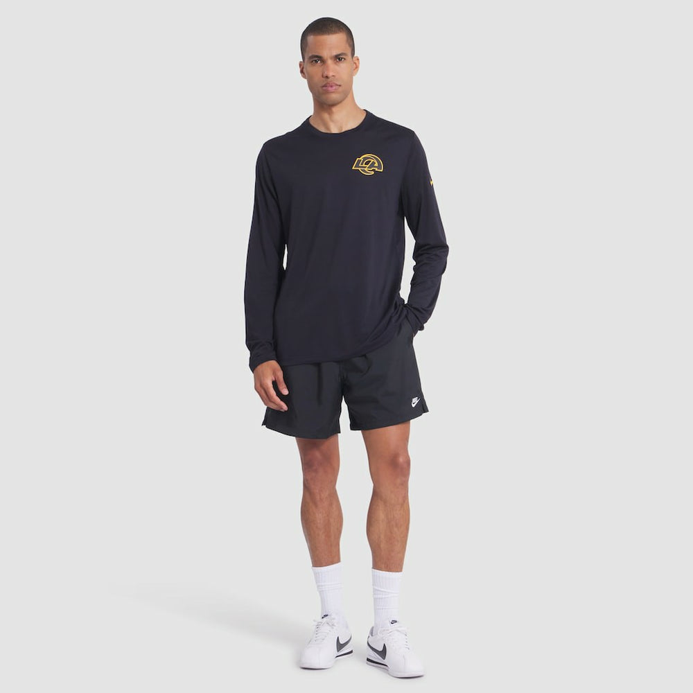 Los Angeles Rams 2025 Rivalries Collection Sideline Legend Dri-FIT Long Sleeve T-Shirt - Midnight Blue cheap