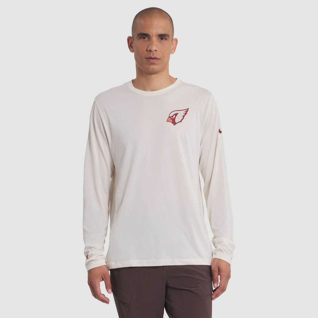 Arizona Cardinals 2025 Rivalries Collection Sideline Legend Dri-FIT Long Sleeve T-Shirt - Natural discount