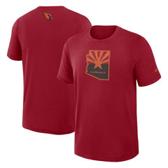 Arizona Cardinals 2025 Rivalries Collection Slub Dri-FIT T-Shirt - Red cheap