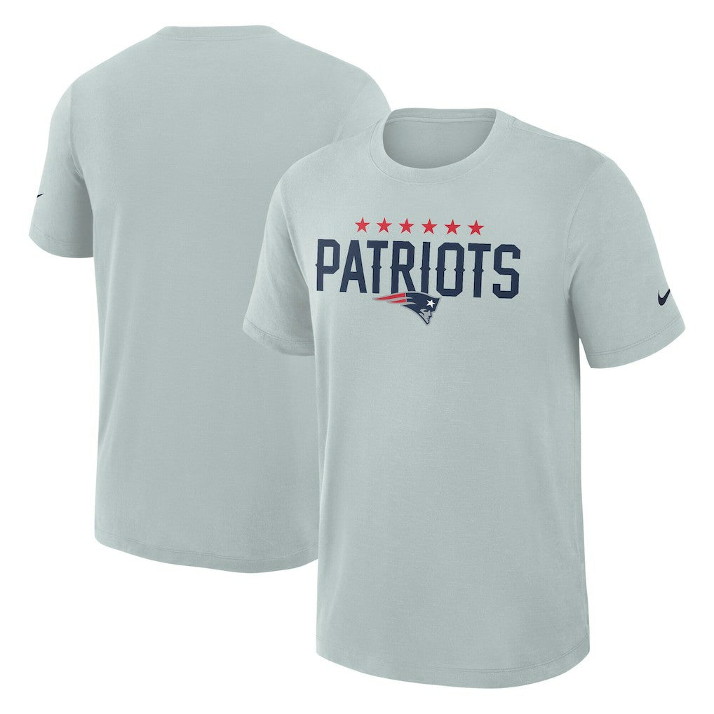 New England Patriots 2025 Rivalries Collection Slub Dri-FIT T-Shirt - Silver on sale