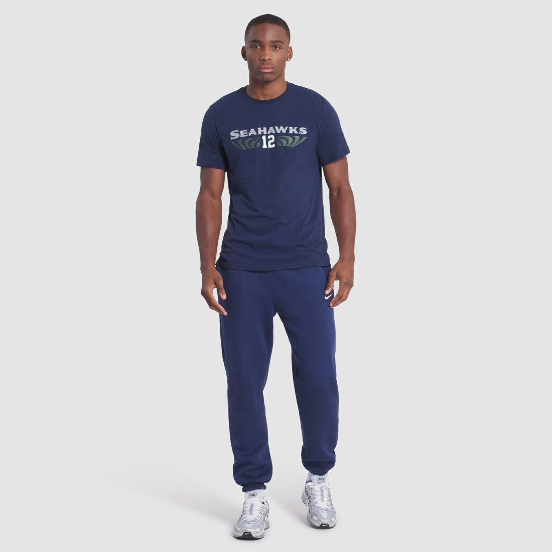Seattle Seahawks 2025 Rivalries Collection Slub Dri-FIT T-Shirt - College Navy on sale