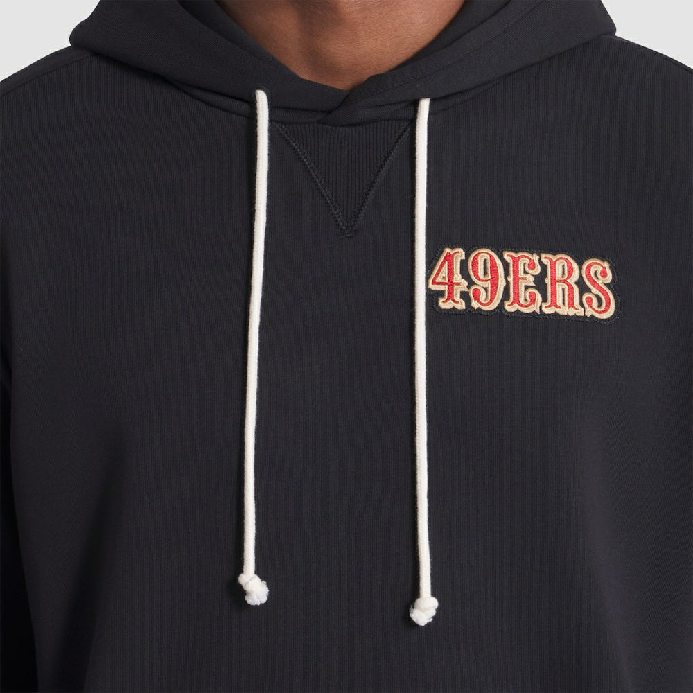 San Francisco 49ers 2025 Rivalries Collection Standard Issue Sideline Dri-FIT Hoodie - Black cheap