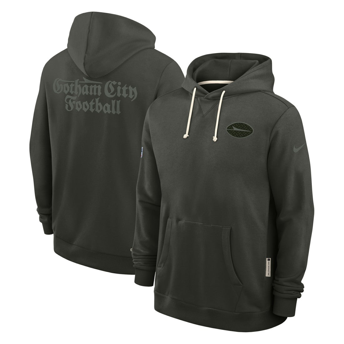 New York Jets 2025 Rivalries Collection Standard Issue Sideline Dri-FIT Hoodie - Gotham Green cheap
