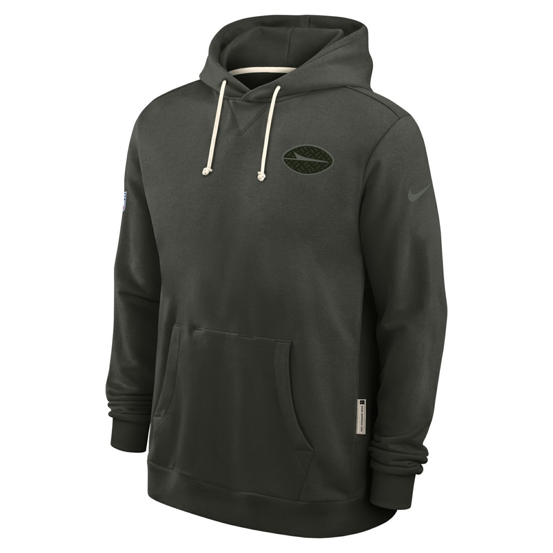 New York Jets 2025 Rivalries Collection Standard Issue Sideline Dri-FIT Hoodie - Gotham Green cheap