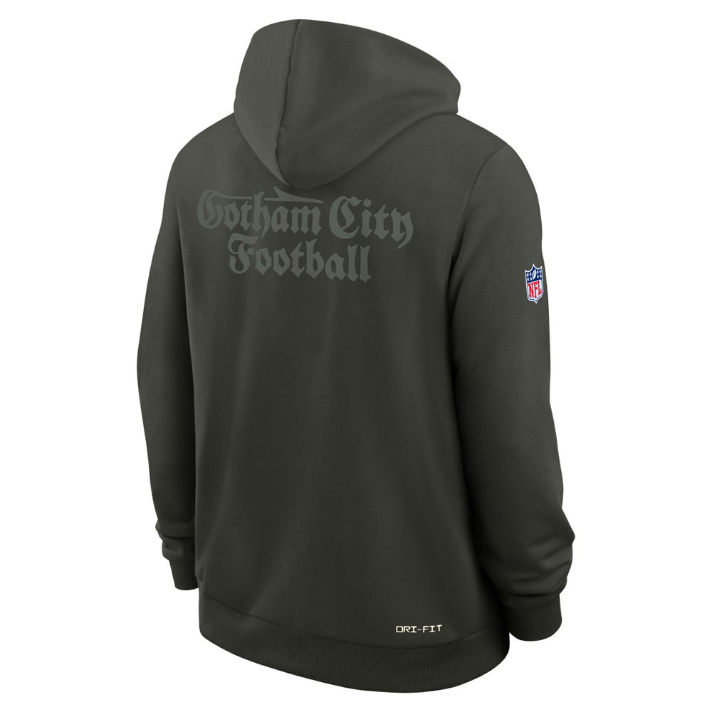 New York Jets 2025 Rivalries Collection Standard Issue Sideline Dri-FIT Hoodie - Gotham Green cheap