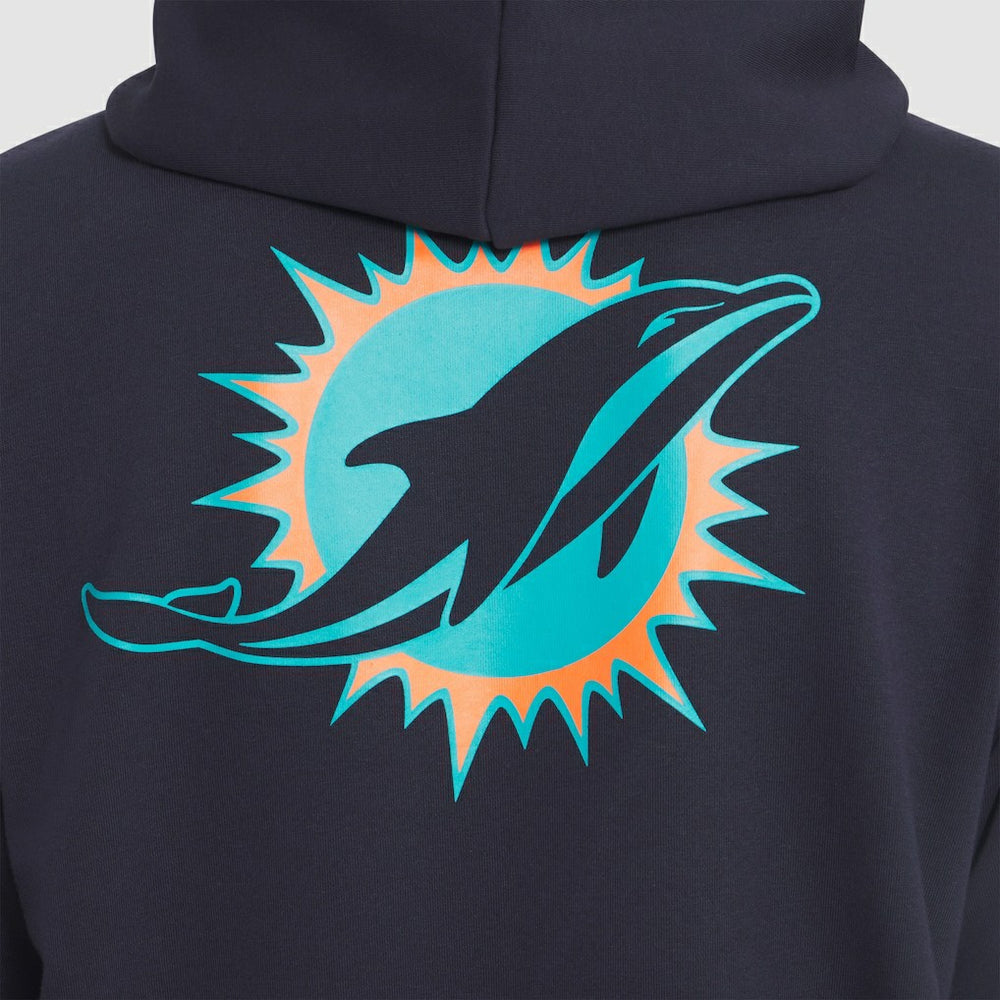 Miami Dolphins 2025 Rivalries Collection Standard Issue Sideline Dri-FIT Hoodie - Pitch Blue for sale