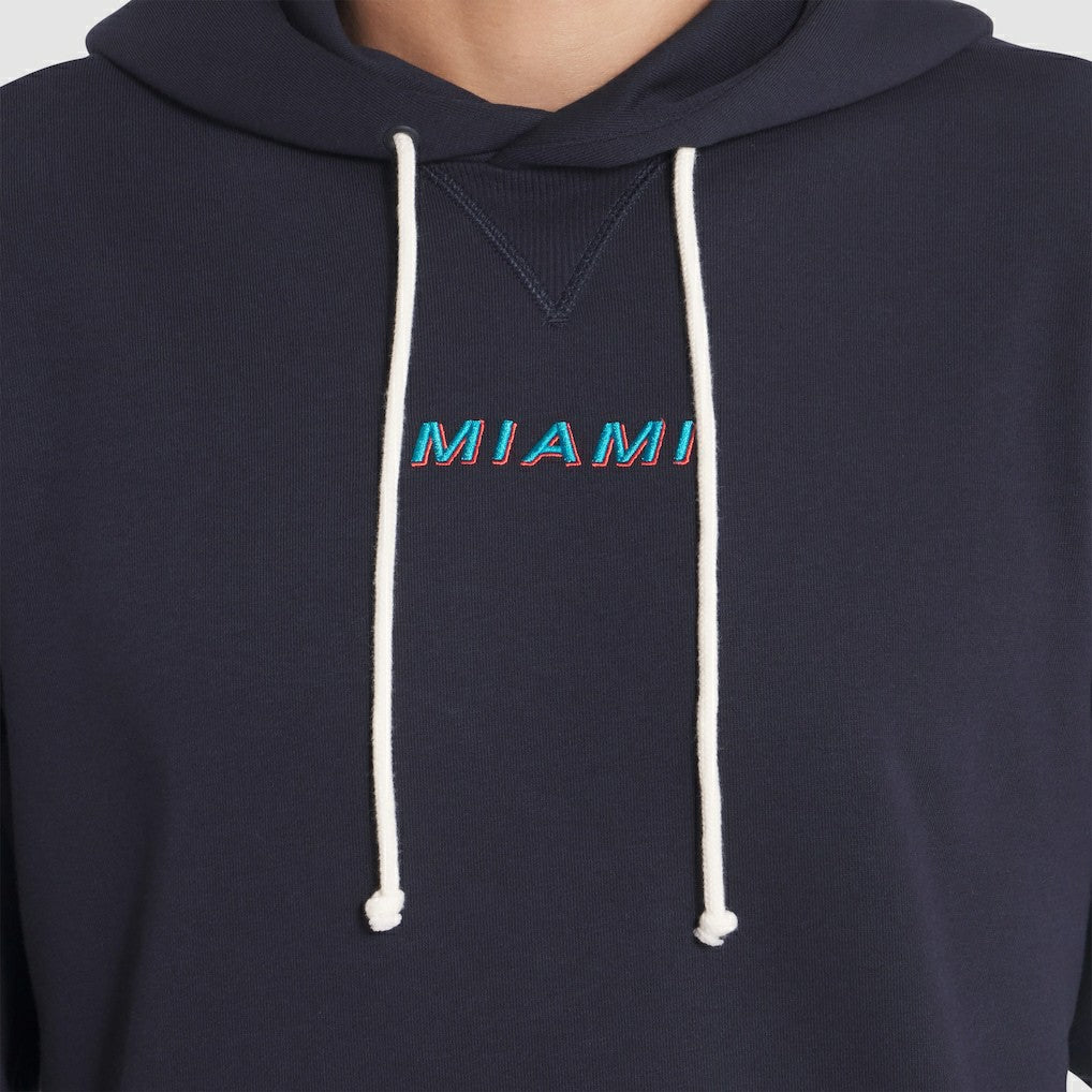 Miami Dolphins 2025 Rivalries Collection Standard Issue Sideline Dri-FIT Hoodie - Pitch Blue for sale