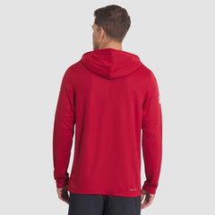 Arizona Cardinals 2025 Rivalries Collection Sideline Dri-FIT Long Sleeve Hoodie T-Shirt - Red on sale