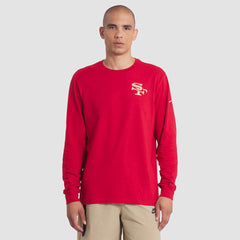 San Francisco 49ers 2025 Rivalries Collection Essential Long Sleeve T-Shirt - Scarlet on sale