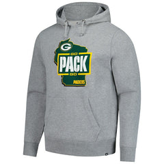 Green Bay Packers '47 Regional Headline Pullover Hoodie - Gray for sale