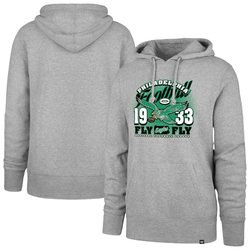 Philadelphia Eagles '47 Regional Headline Pullover Hoodie - Gray for sale