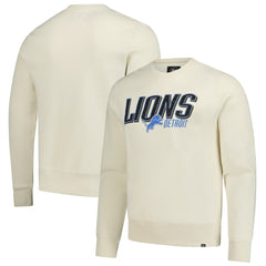 Detroit Lions '47 Locked In Headline Pullover Sweatshirt - Cream for sale