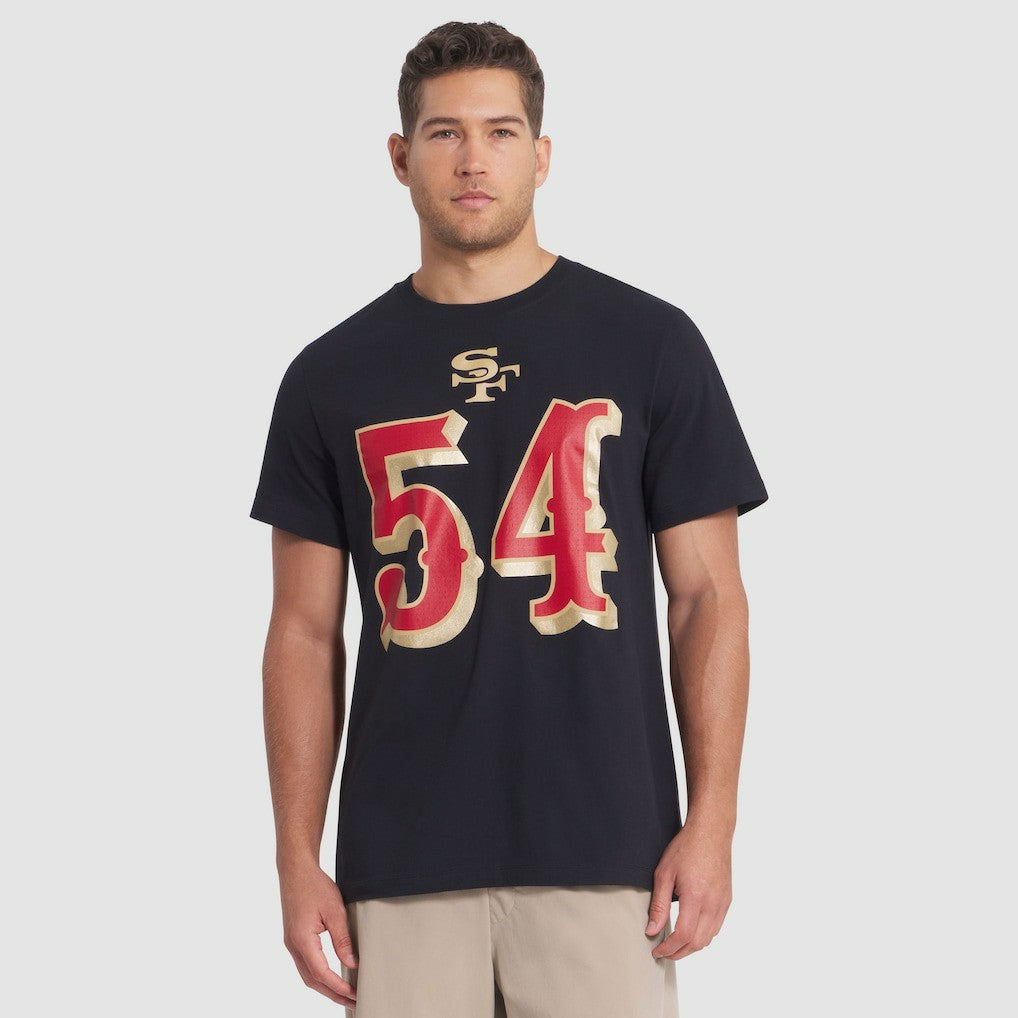 Fred Warner San Francisco 49ers 2025 Rivalries Collection Player Name & Number T-Shirt - Black online