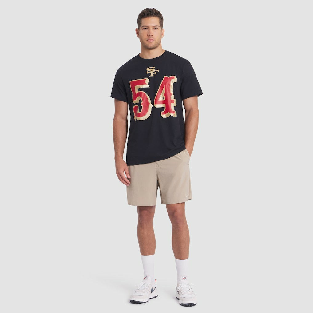 Fred Warner San Francisco 49ers 2025 Rivalries Collection Player Name & Number T-Shirt - Black online