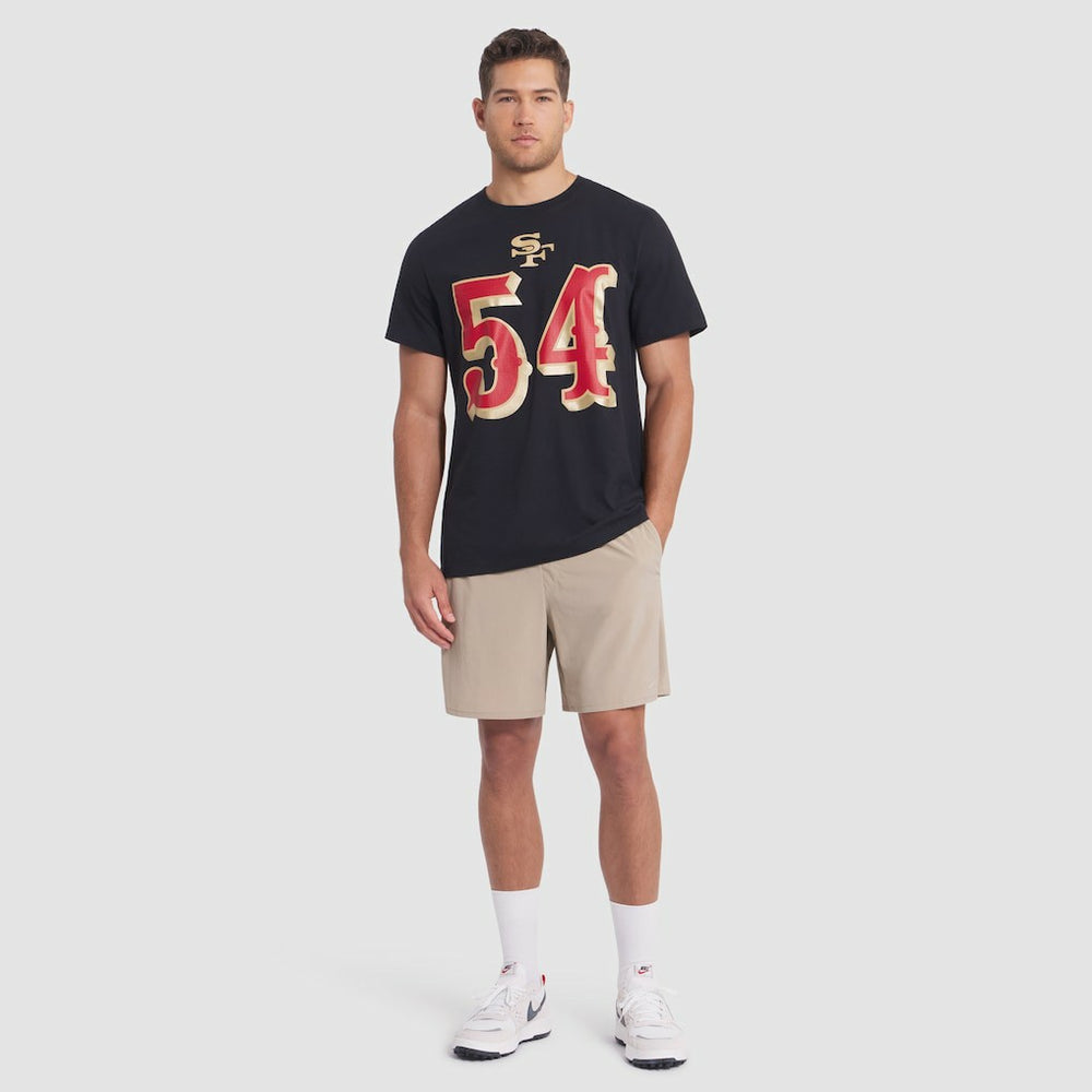 Fred Warner San Francisco 49ers 2025 Rivalries Collection Player Name & Number T-Shirt - Black online