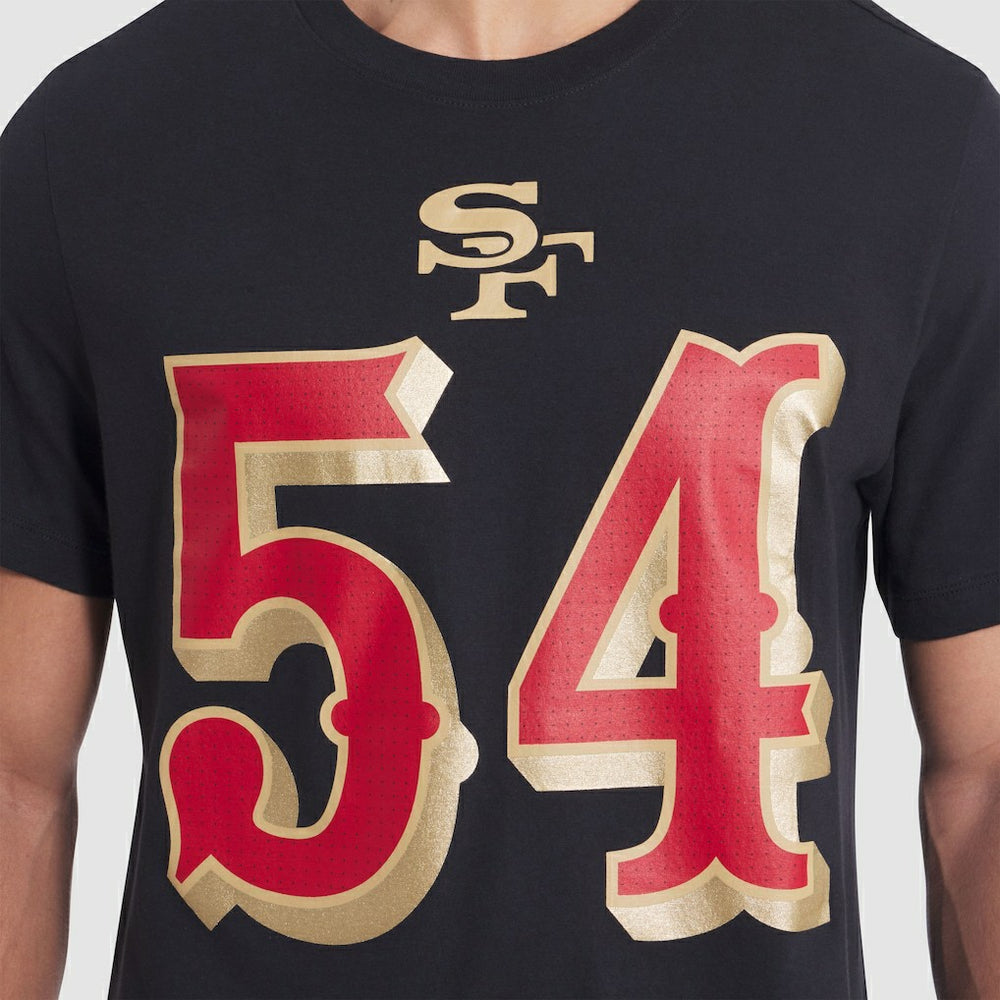 Fred Warner San Francisco 49ers 2025 Rivalries Collection Player Name & Number T-Shirt - Black online