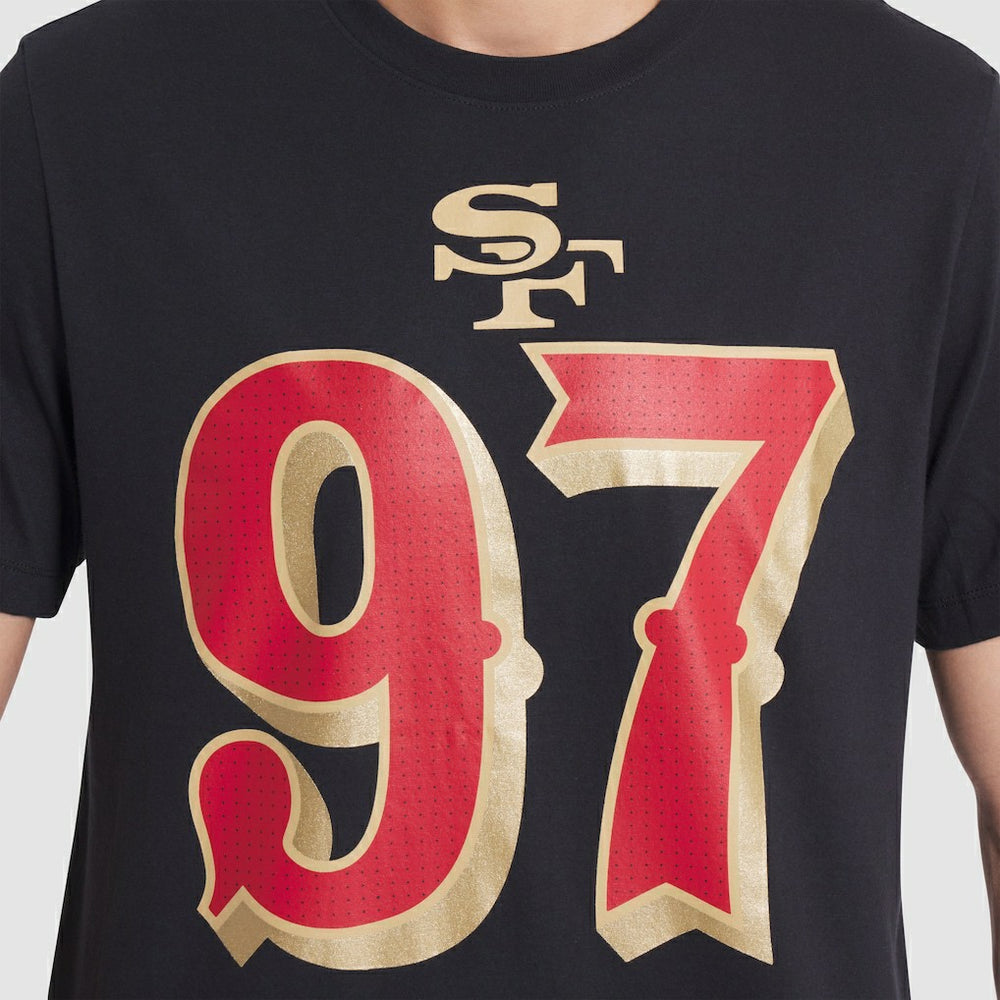 Nick Bosa San Francisco 49ers 2025 Rivalries Collection Player Name & Number T-Shirt - Black outlet