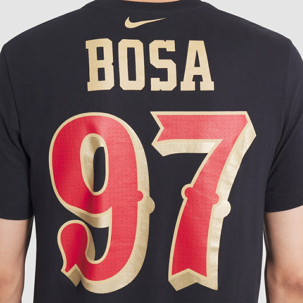 Nick Bosa San Francisco 49ers 2025 Rivalries Collection Player Name & Number T-Shirt - Black outlet