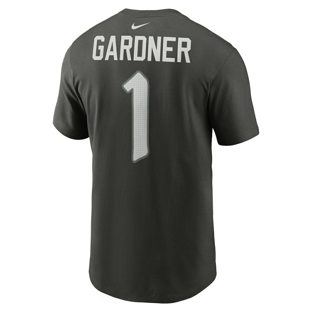 Ahmad Sauce Gardner New York Jets 2025 Rivalries Collection Player Name & Number T-Shirt - Gotham Green sale
