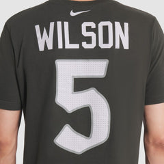 Garrett Wilson New York Jets 2025 Rivalries Collection Player Name & Number T-Shirt - Gotham Green sale