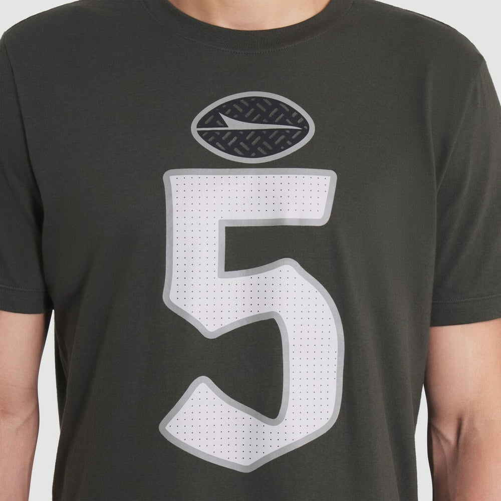 Garrett Wilson New York Jets 2025 Rivalries Collection Player Name & Number T-Shirt - Gotham Green sale