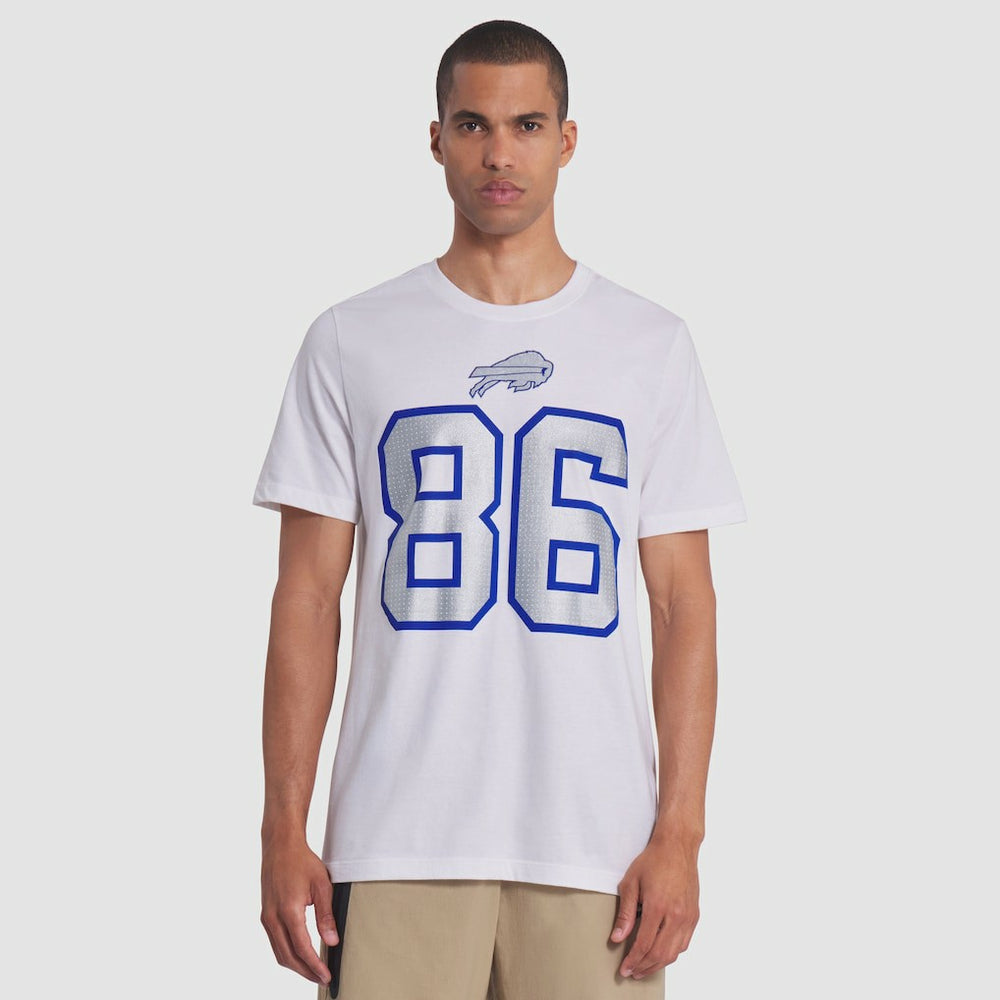 Dalton Kincaid Buffalo Bills 2025 Rivalries Collection Player Name & Number T-Shirt - White discount