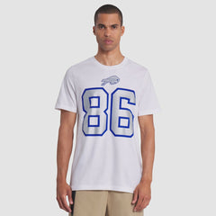 Dalton Kincaid Buffalo Bills 2025 Rivalries Collection Player Name & Number T-Shirt - White discount